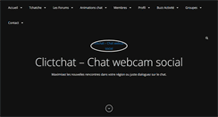Desktop Screenshot of clictchat.com